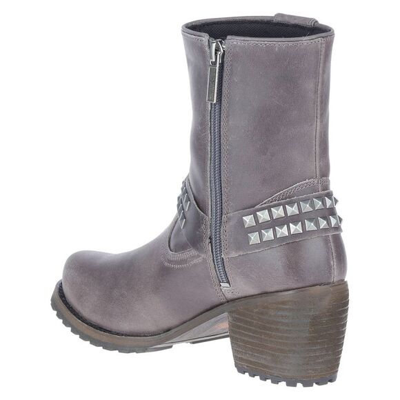 Harley-Davidson Womens Tamori Harness Gray Boots (NWT) - Picture 6 of 7